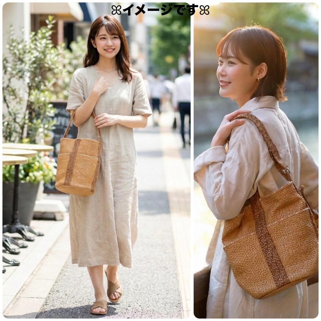 エルメス タムール カゴ バケット ワンショルダー ハンド トート バッグ