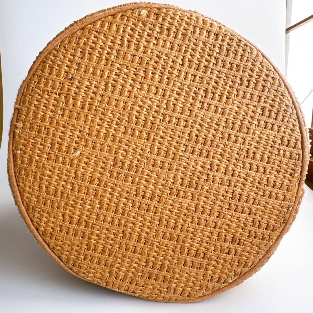 エルメス タムール カゴ バケット ワンショルダー ハンド トート バッグ