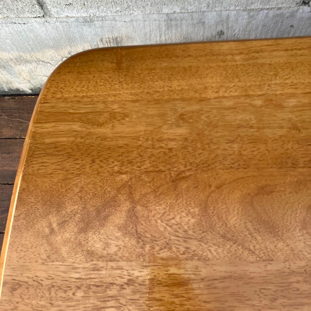 E-2 天然木製 折りたたみローテーブル ちゃぶ台 座卓 センターテーブル