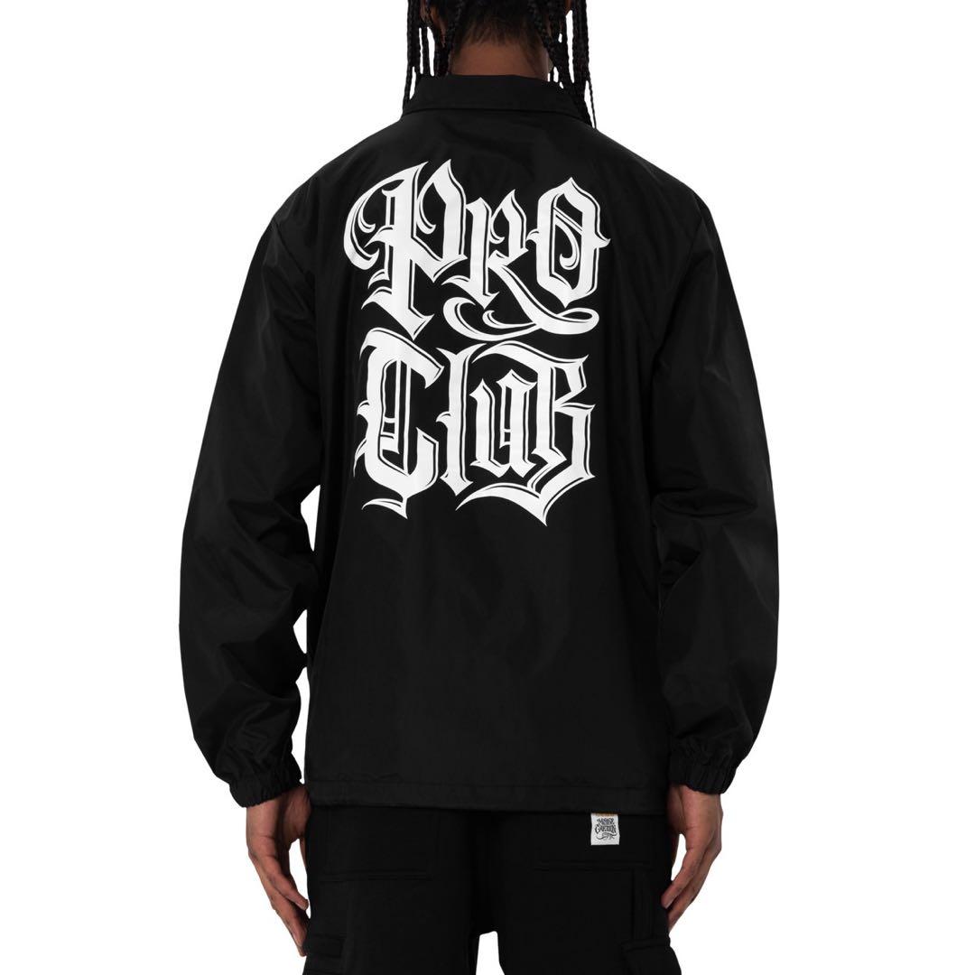 PRO CLUB Mr.Cartoon ナイロンジャケット ブラック