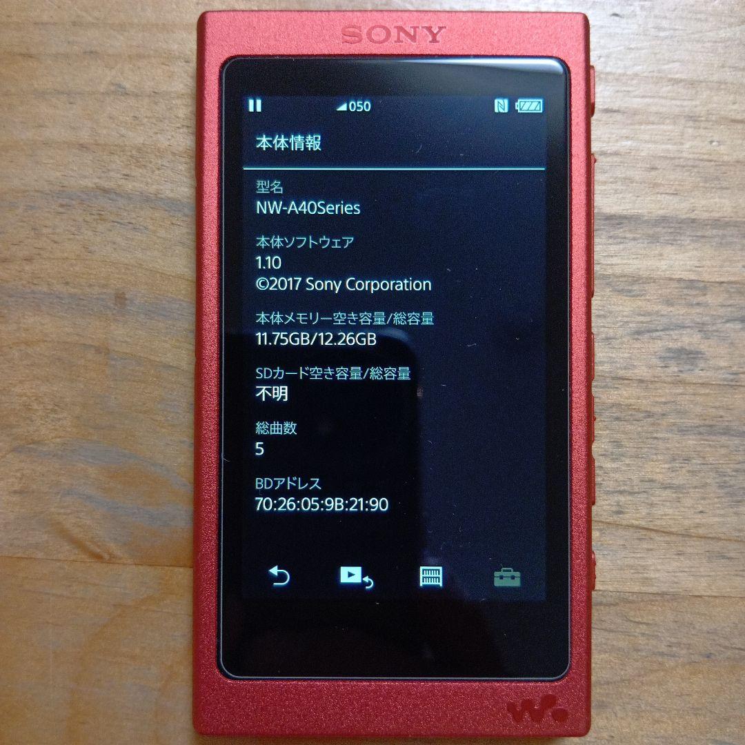 お*ら様 SONYウォークマンNW-A45 江戸川コナン限定モデル　美品