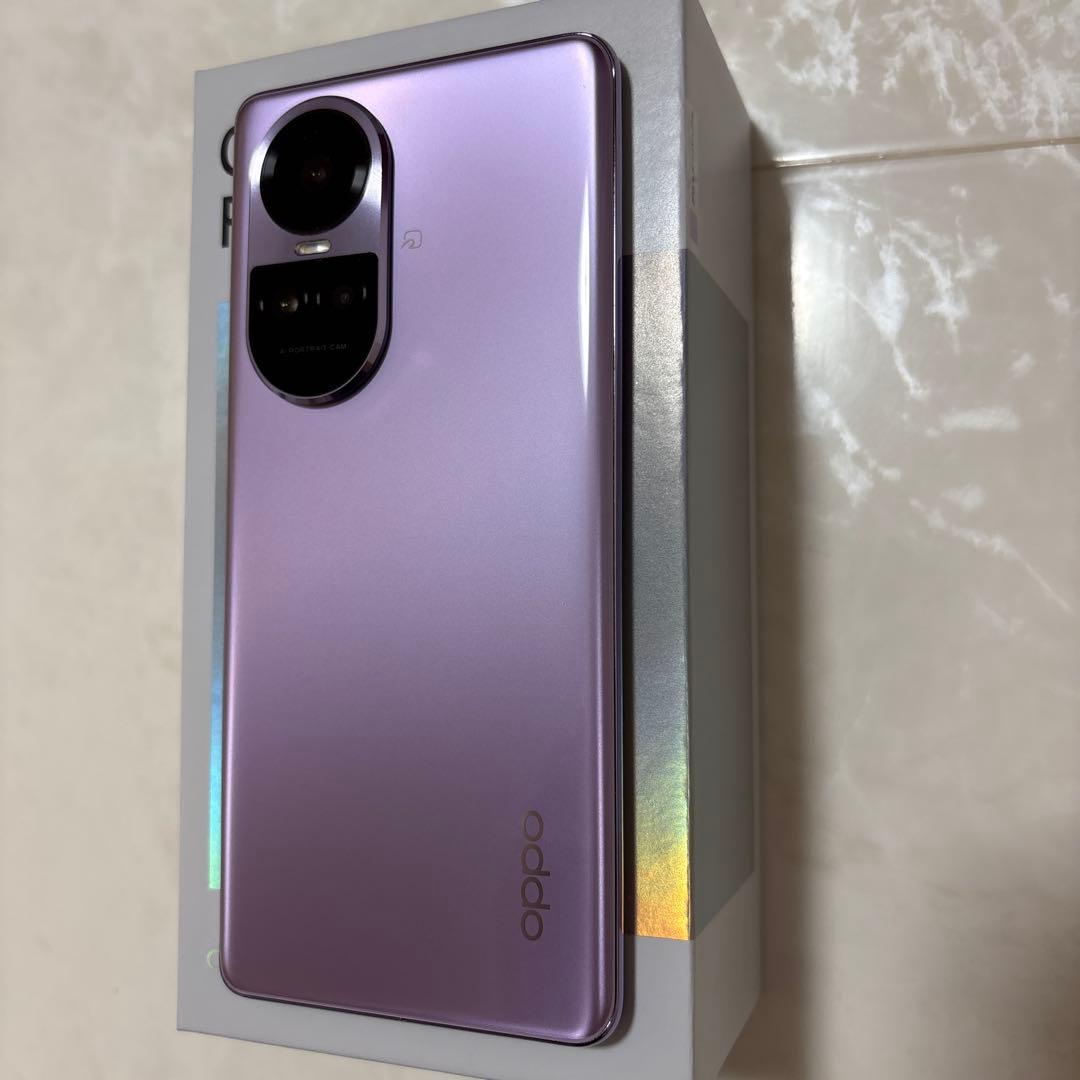 OPPO Reno10 Pro 5G グロッシーパープル　SIMフリー
