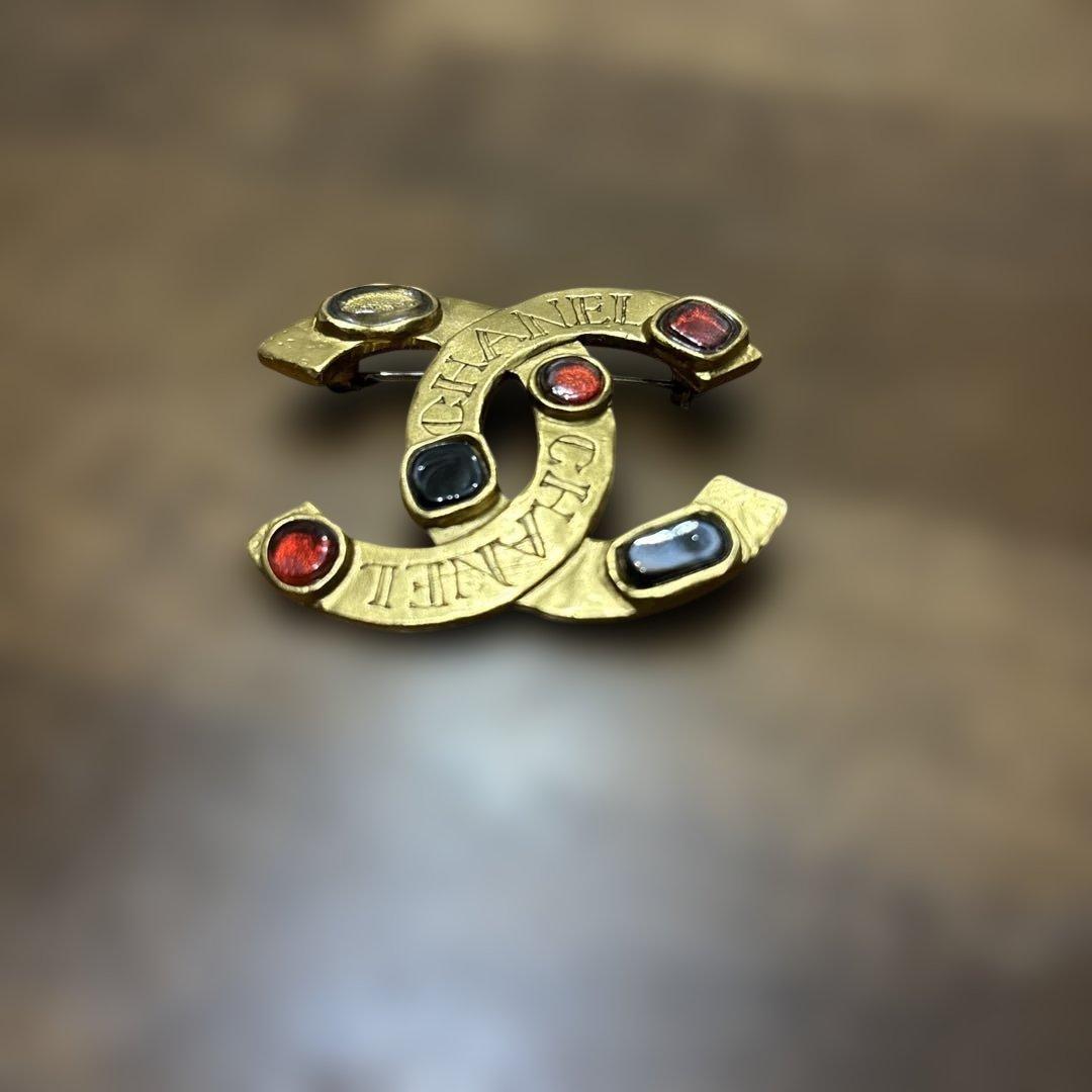 シャネル ヴィンテージ ブローチ(石付) アクセサリー レディース 99A
