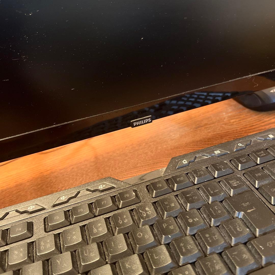 Philips 4台モニター デュアルディスプレイセット