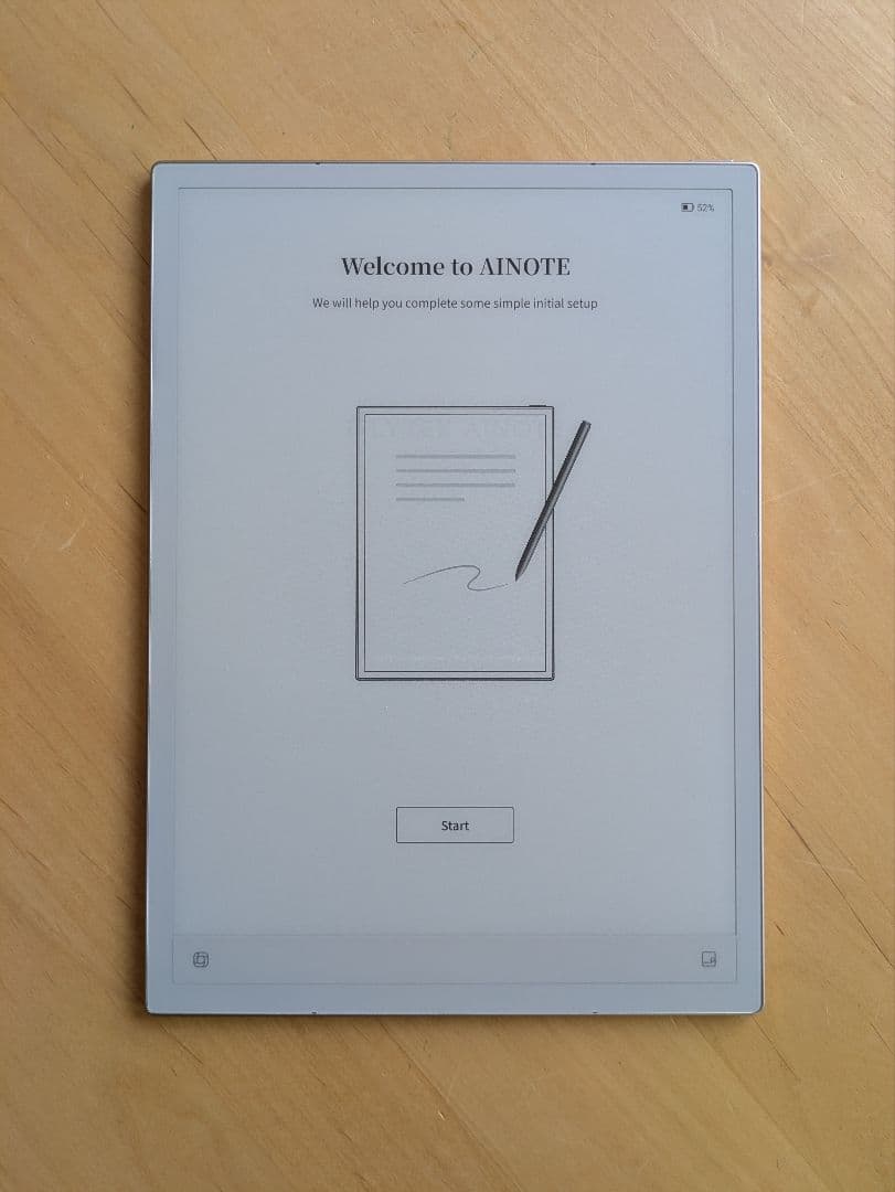 AINOTE 2 本体 + ペン付き ＋ 替芯2本付き