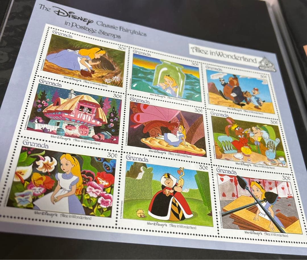 ディズニー切手コレクション