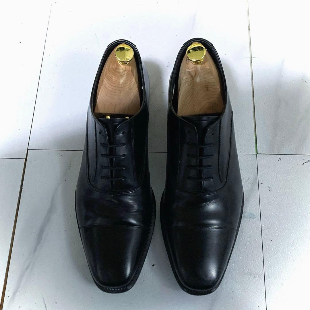 美品 REGAL ビジネスシューズ ストレートチップ 725R 黒 25.0