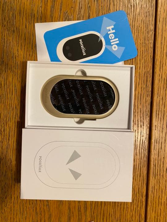 SOURCENEXT POCKETALK W ゴールド　再値下げ！