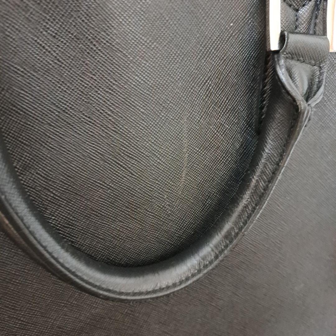 PELLE MORBIDA ブラック ビジネスバッグ