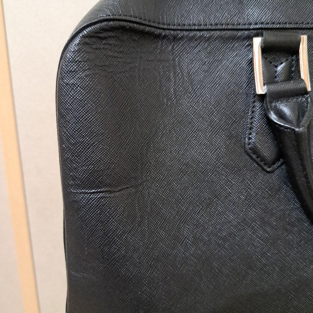 PELLE MORBIDA ブラック ビジネスバッグ