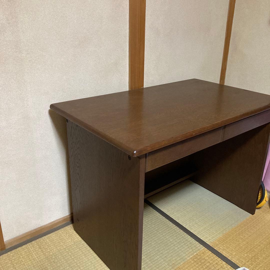 国産　高島屋購入　学習机　ナラ材