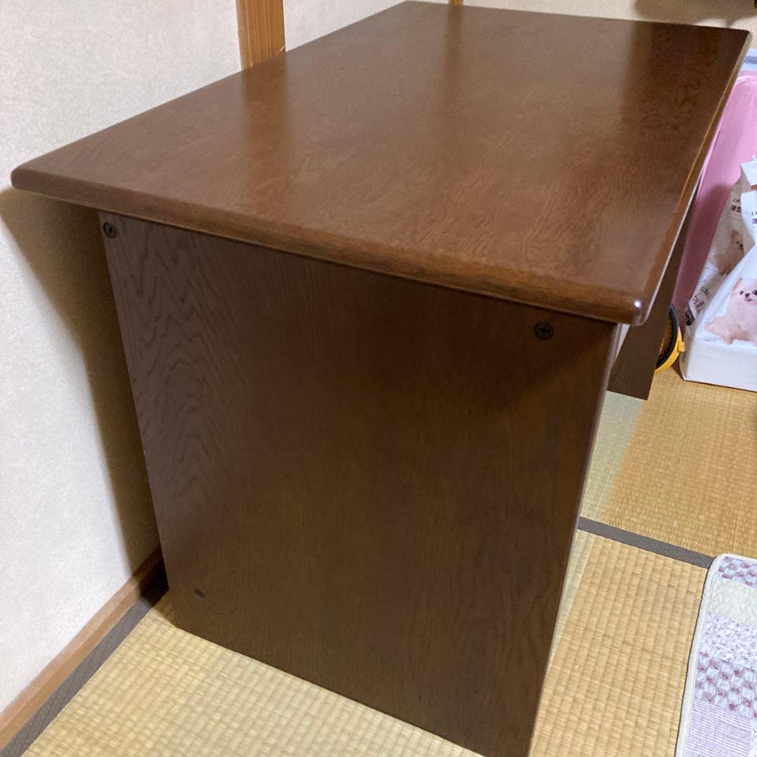 国産　高島屋購入　学習机　ナラ材