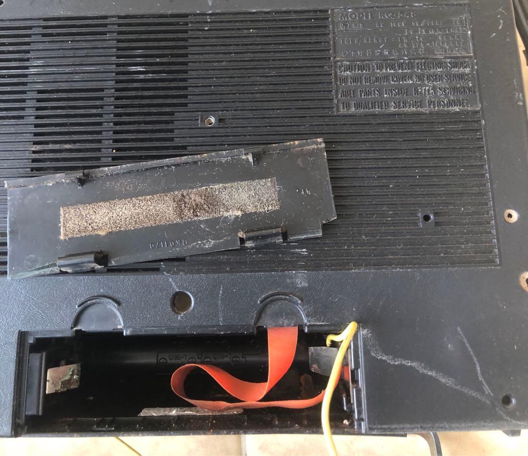 National RQ-548 ラジカセなどまとめて4台ジャンク(G24)