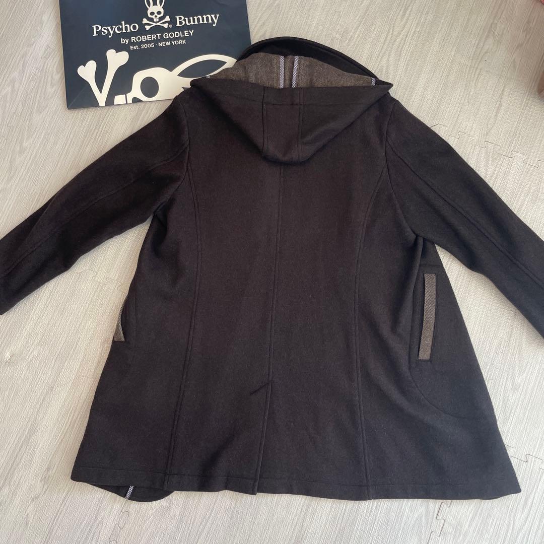 サイコバニー　メンズ　ダッフルコート　 ほぼ未使用　L