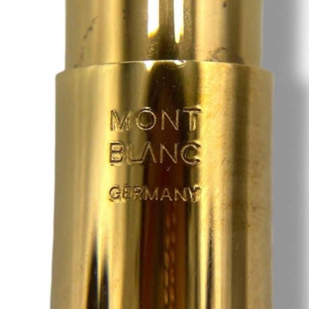 美品 MONTBLANC レオナルド ボールペン ペン ビンテージ チタン 希少