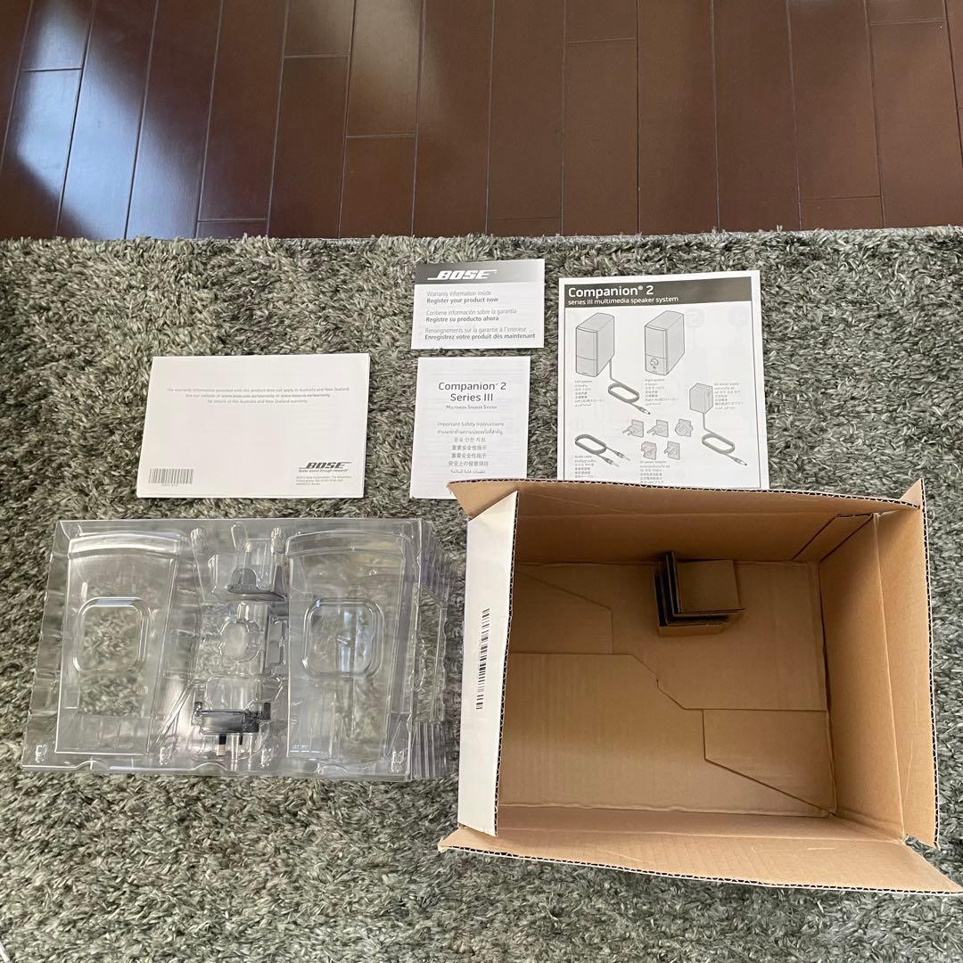 Bose Companion 2 Series III スピーカー ブラック