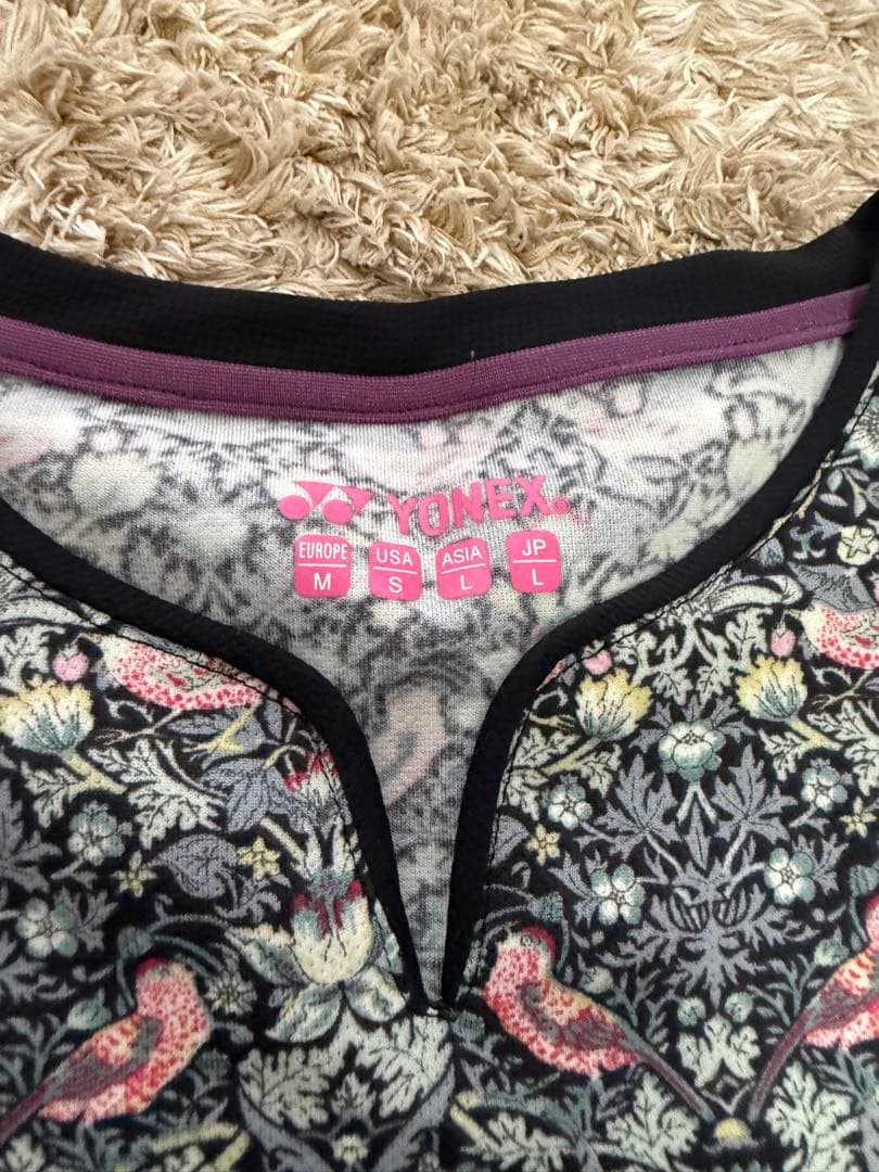 YONEX 花柄テニスウェア Lサイズ セット