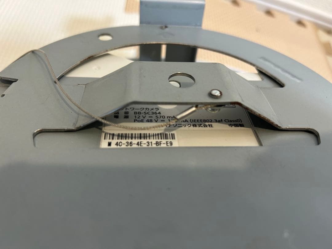 パナソニック 屋内ドームネットワークカメラ BB-SC364