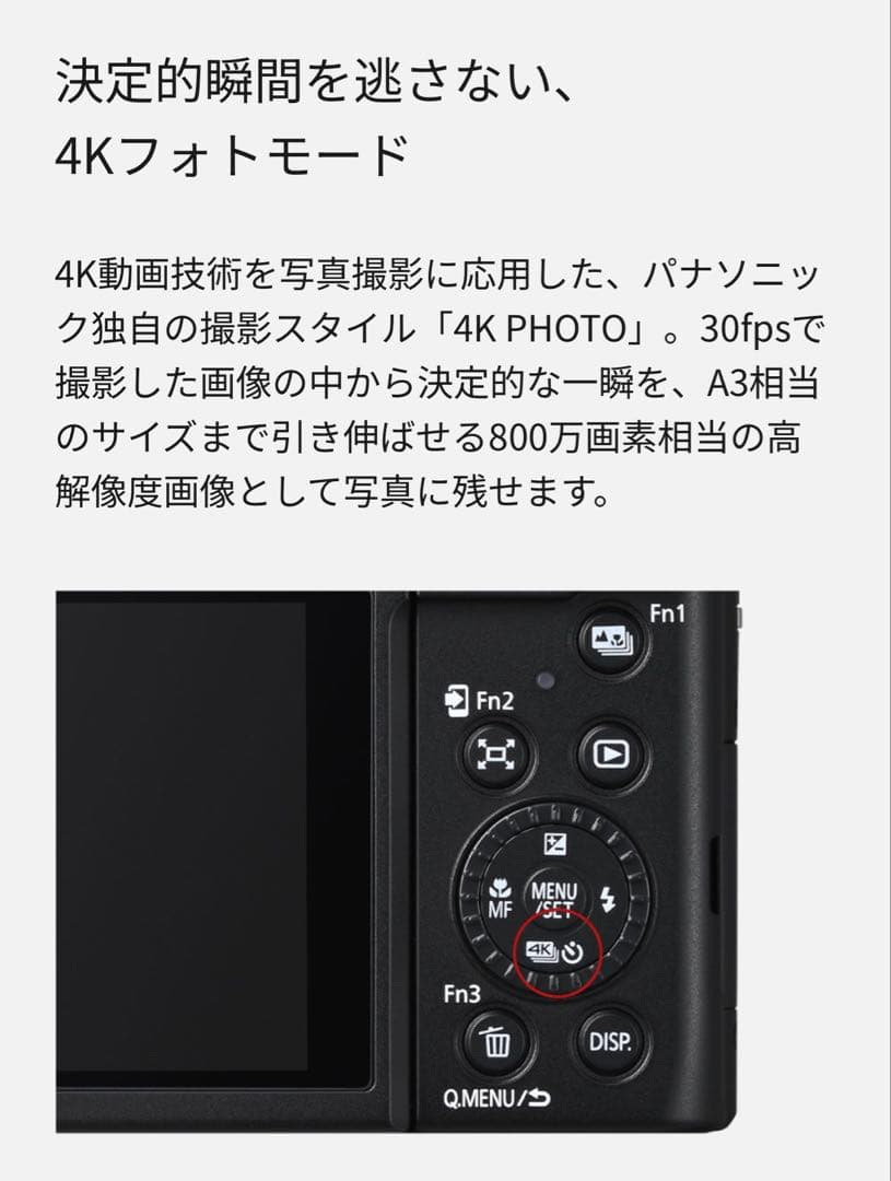 LUMIX DC-TZ90 ブラック 箱無し