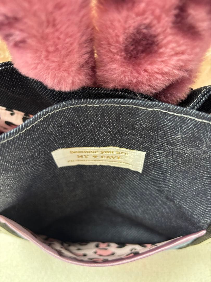 ゆ*ら様 コヤンイサムチョン　ハンドメイド　トートバッグ　ピンクヒョウ柄うさちゃ