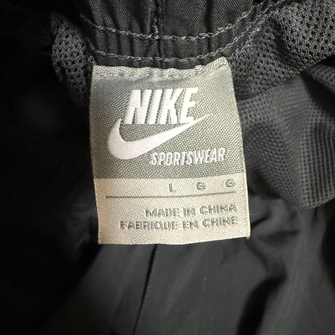 【美品】NIKE ナイキ ナイロンジャージ セットアップ ワンポイントロゴ