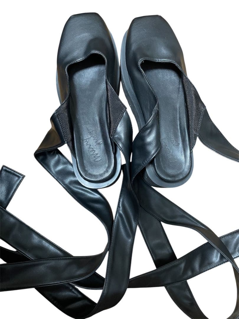 メリージェ二ー ribbonサボ ブラック