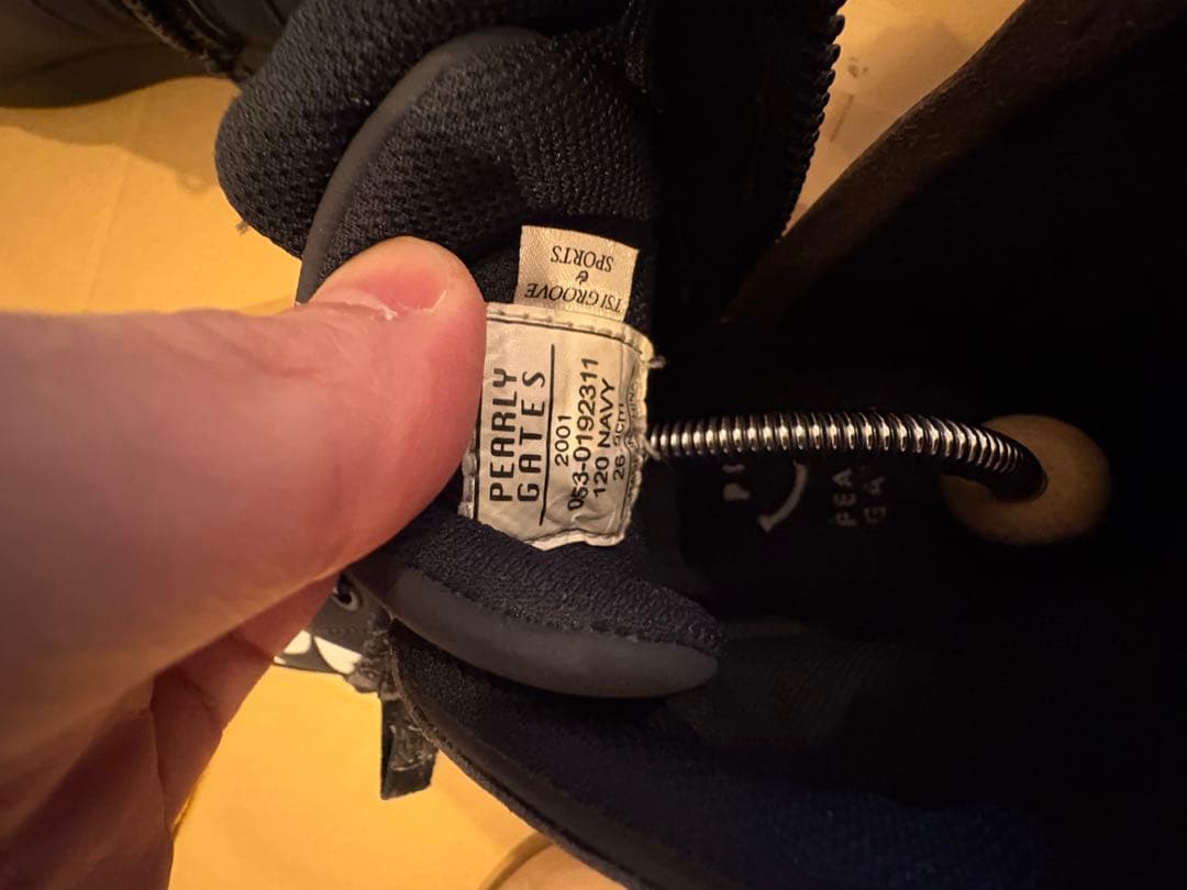 PEARLY GATES ハイカットシューズ ブラック　26.5cm 41