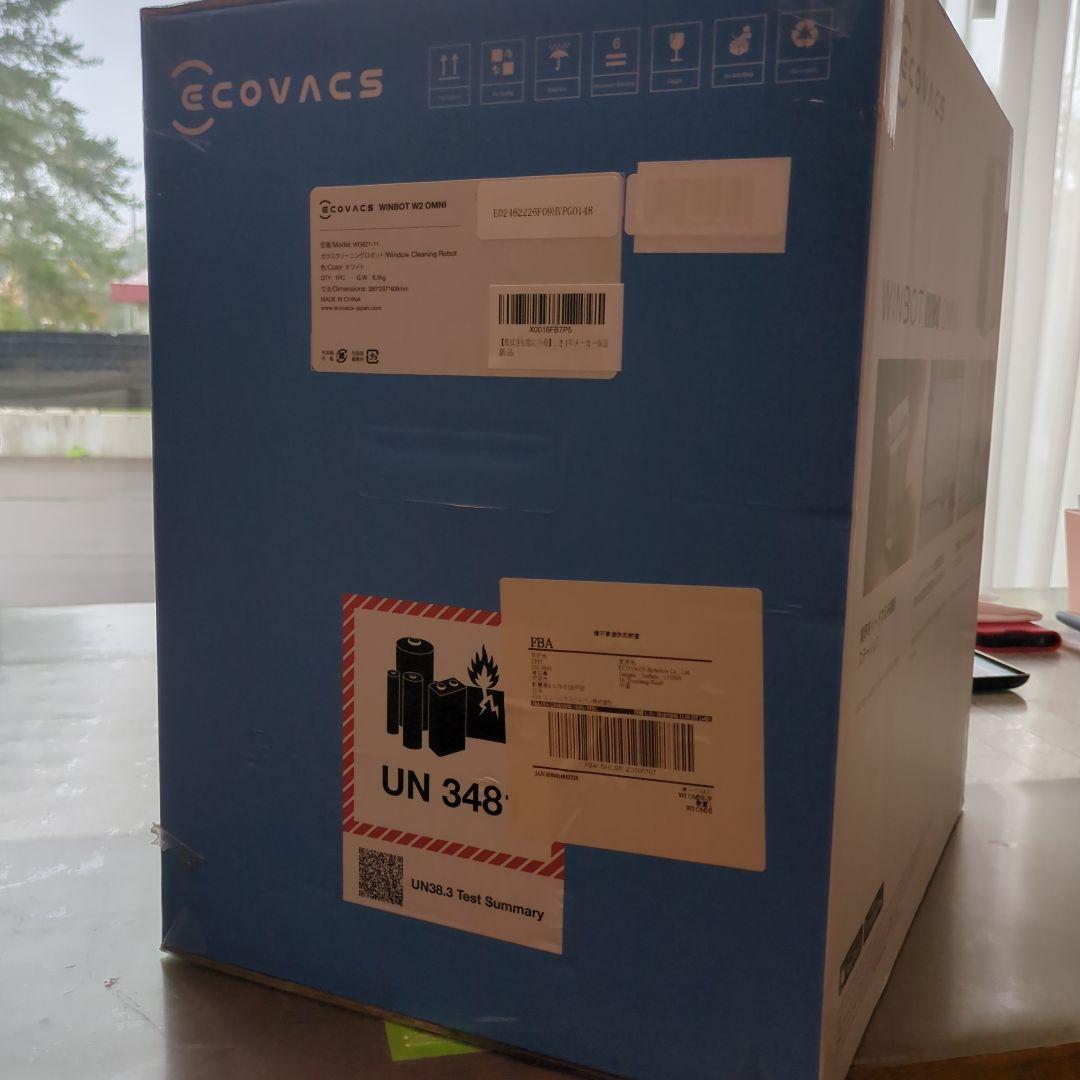 ECOVACS WINBOT W2 OMNI 本体