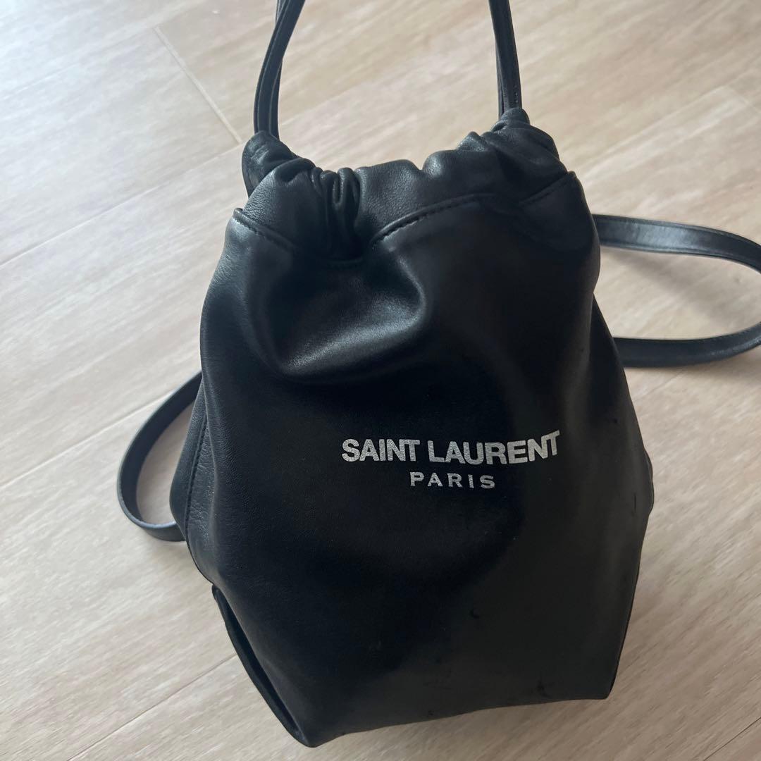 正規品♡SAINT LAURENT サンローラン　テディ　巾着バッグ