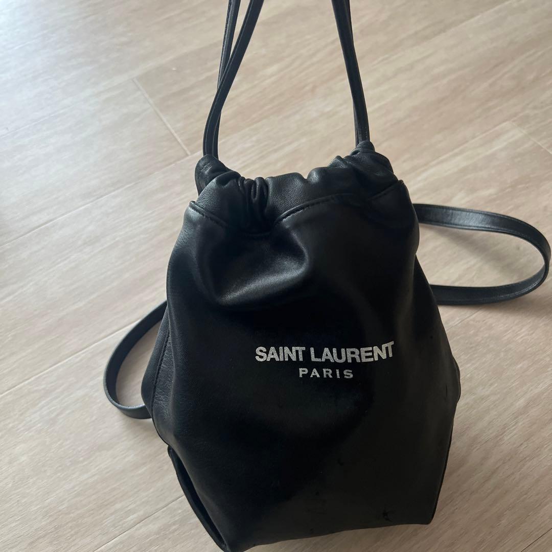 正規品♡SAINT LAURENT サンローラン　テディ　巾着バッグ