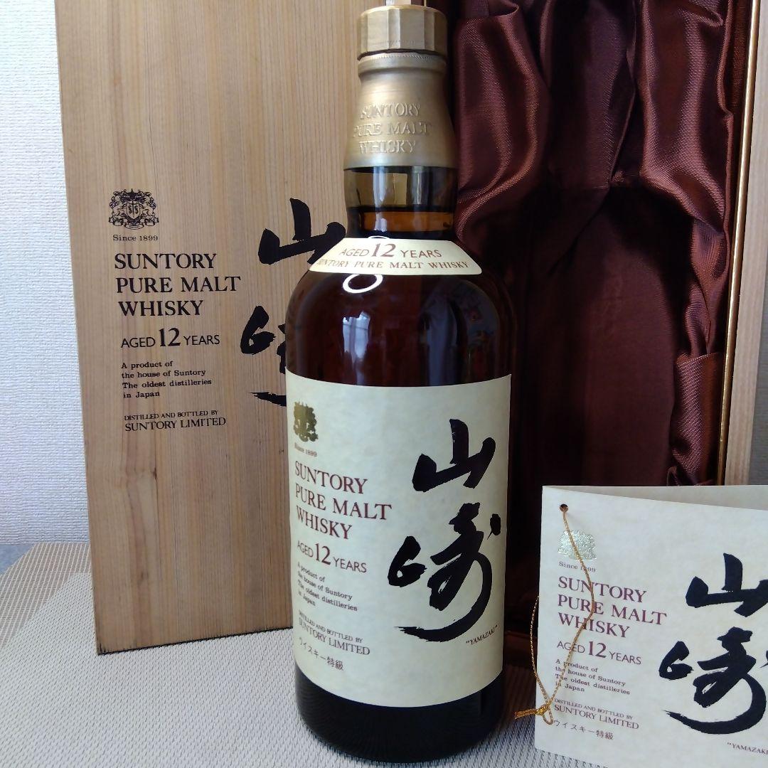 ★ 特級表記　サントリー ピュアモルト ウイスキー山崎12年 / 760ml