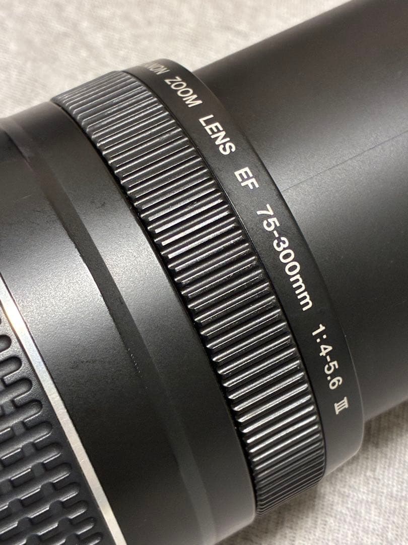 ⭐️新品フード付⭐️ Canon EF 75-300mm F4-5.6 III 望遠