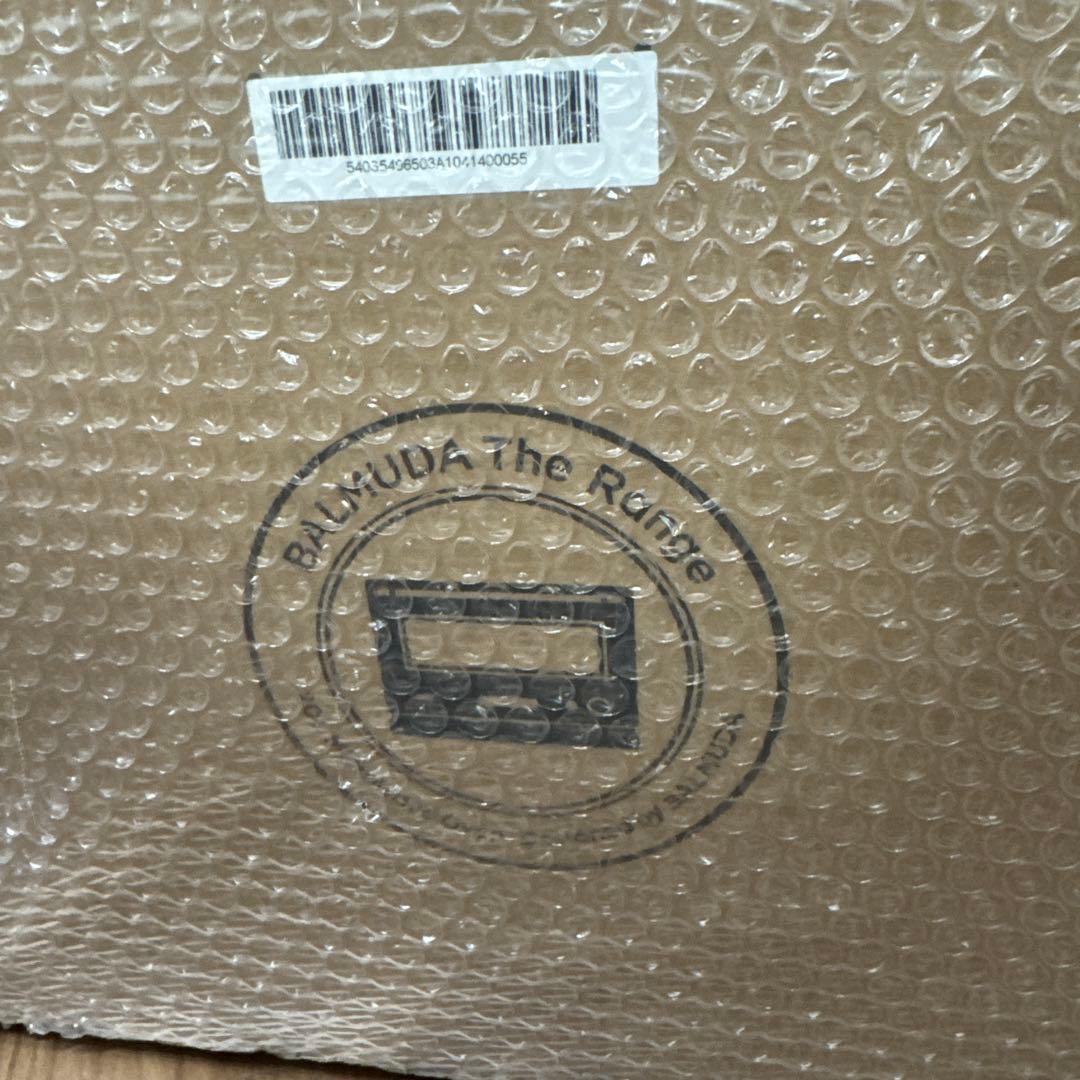 【新品未使用】　BALMUDA The Range Black　K09A-BK①