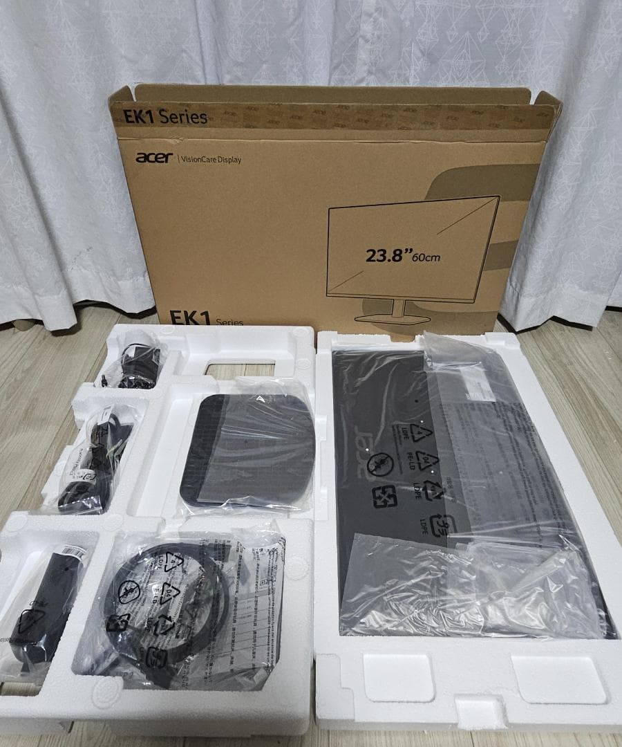 Acer / 23.8インチ モニター FHD (新品●未使用)