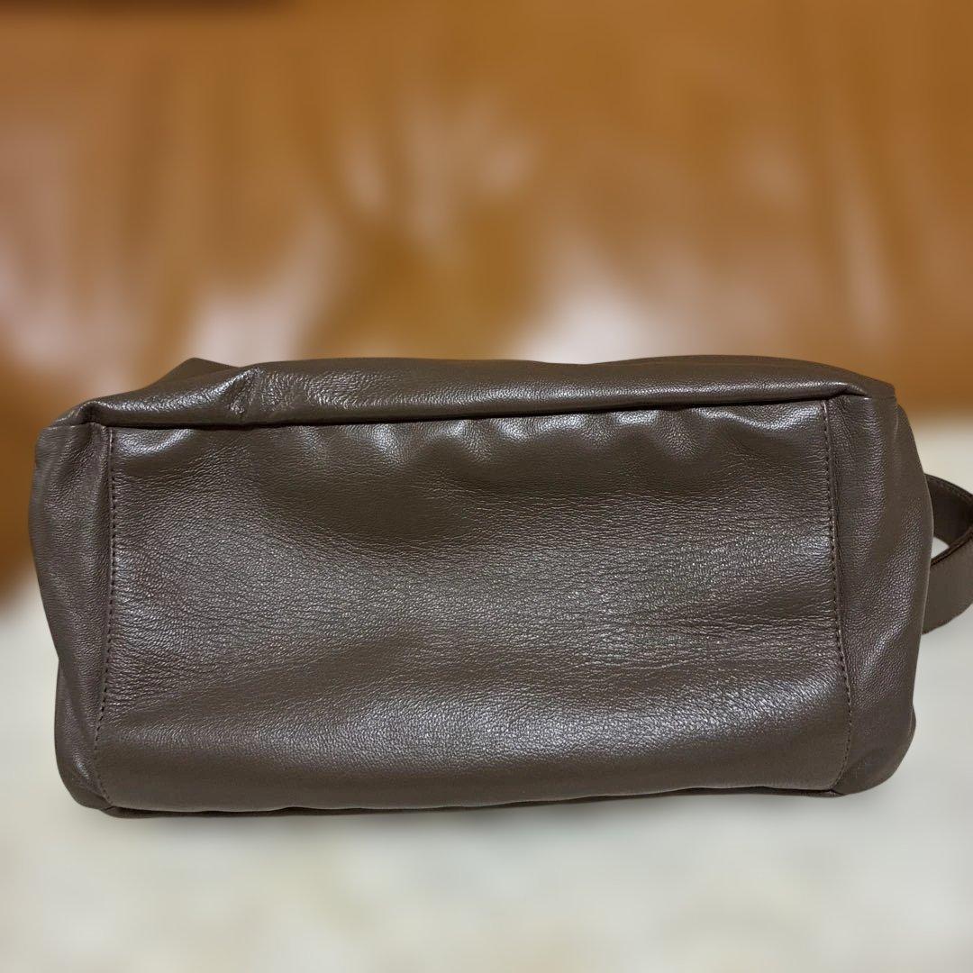 シーサイドフリーライド　ブラウン ショルダーバッグ