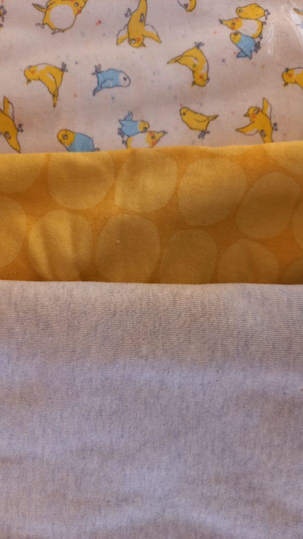 新しい生地　犬の服