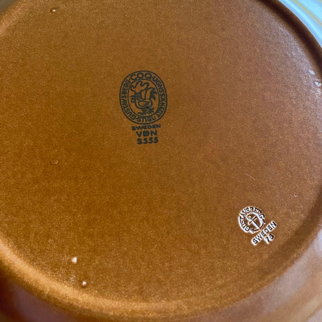 GUSTAVSBERG グスタフスベリ COQ コック プレート（27㎝）