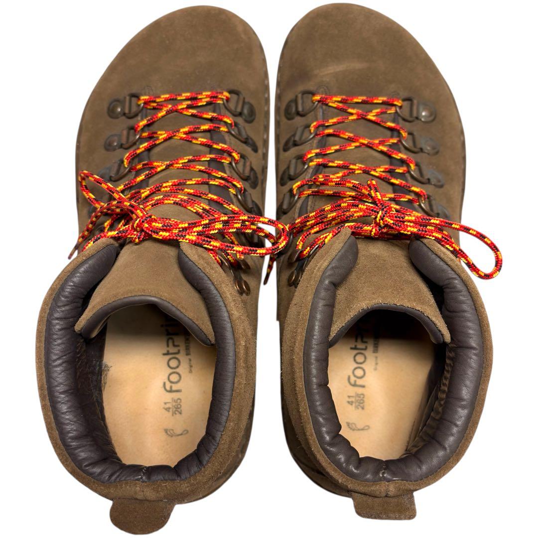 美品 廃盤 ビルケンシュトック フットプリンツ ミッドランド マウンテンブーツ