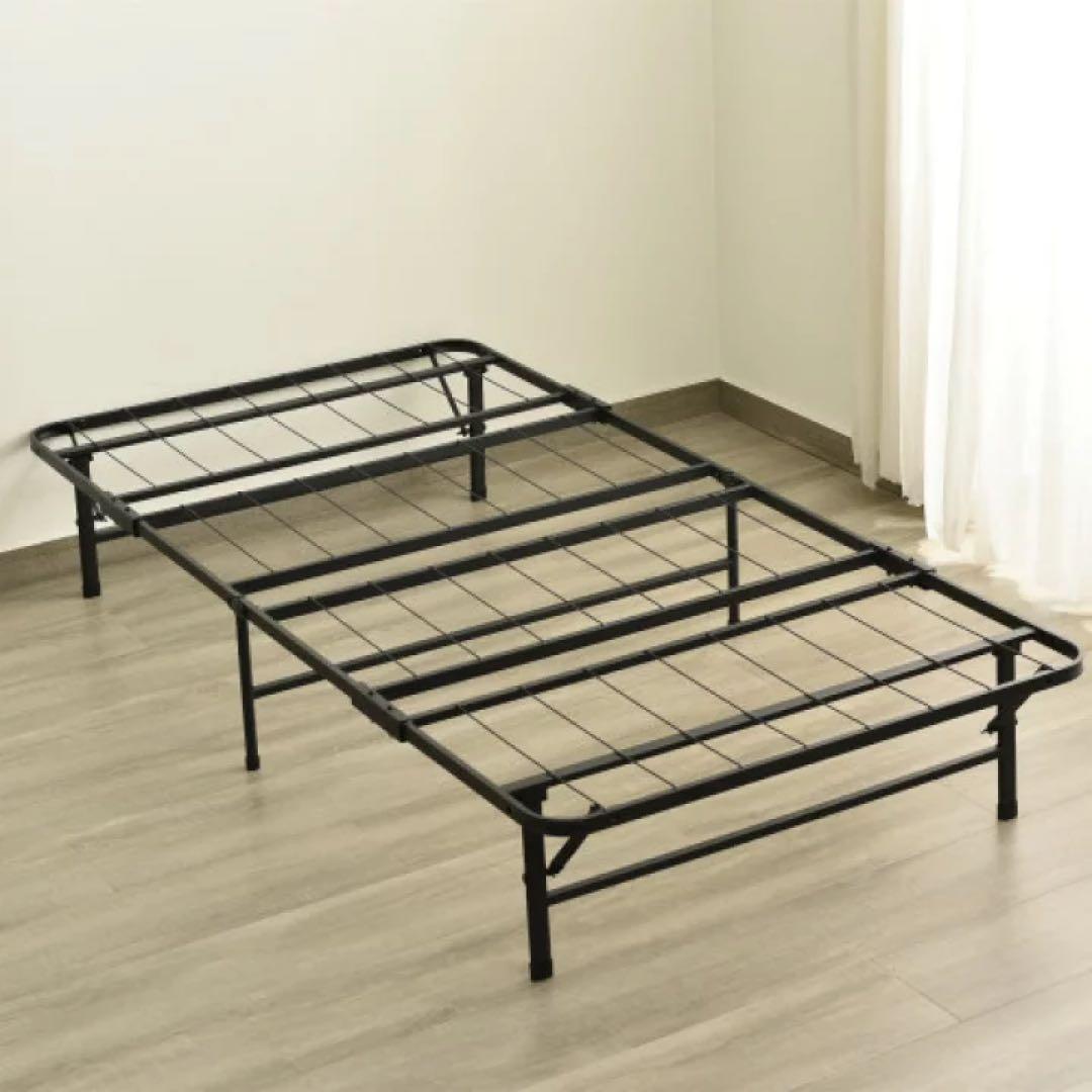 折りたたみベッド シングル スチールフレーム　シングルベッド
