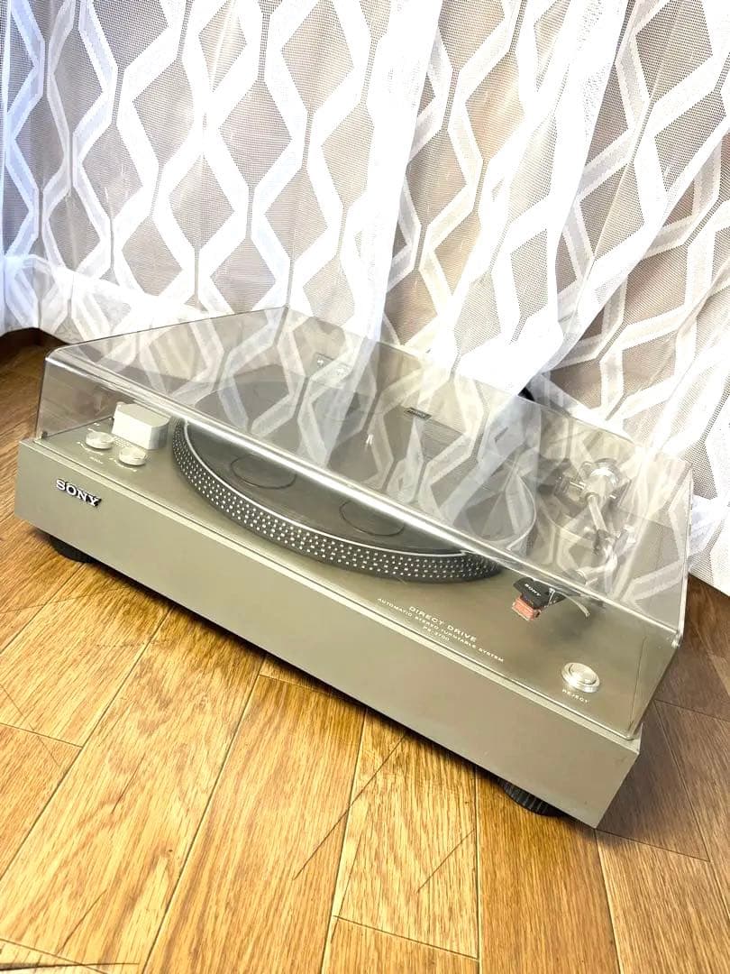 ⭐︎SONY 希少機 ターンテーブルPS-3700 説明書付き 針付き