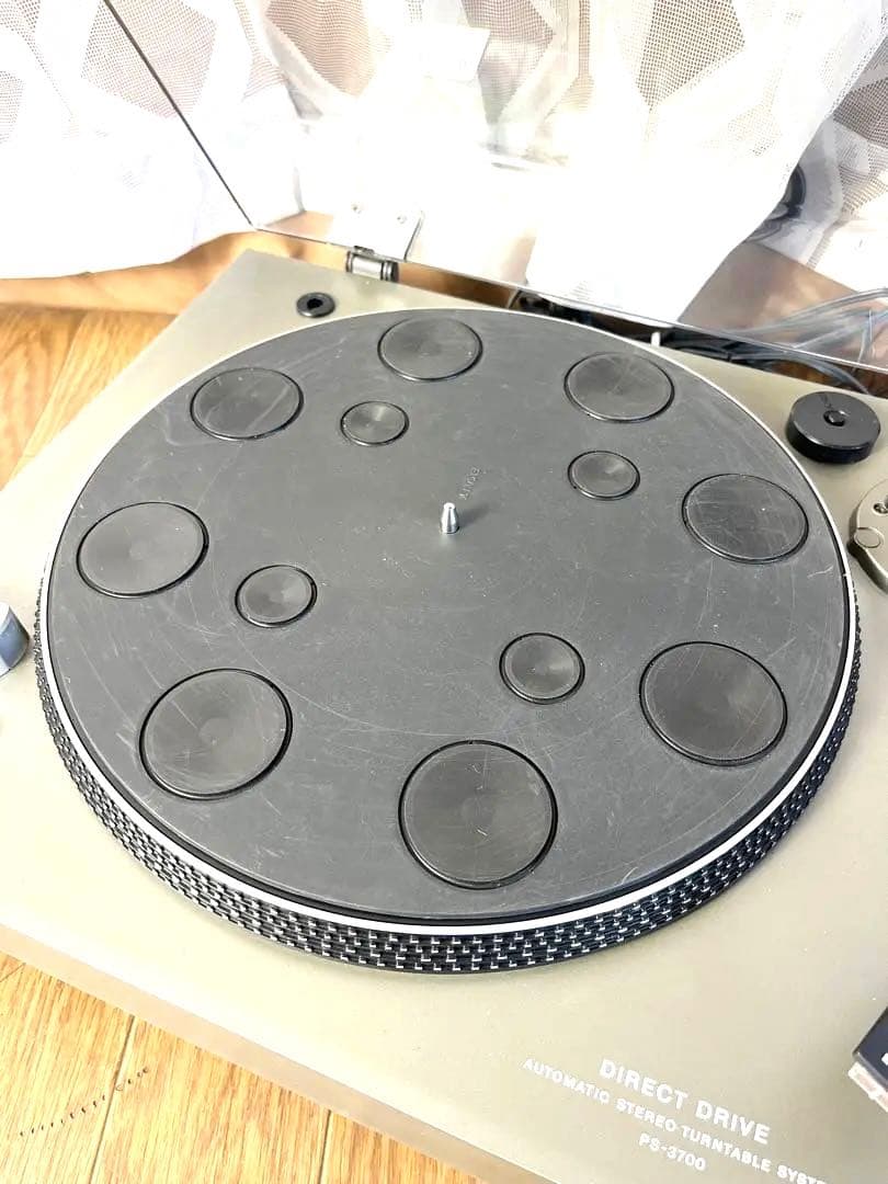 ⭐︎SONY 希少機 ターンテーブルPS-3700 説明書付き 針付き