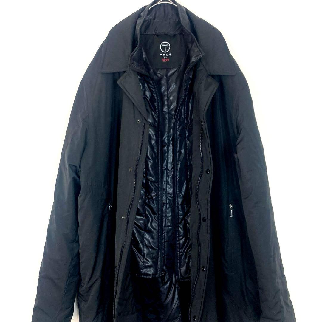 値下中！機能的✨TUMI TECH ブラック ナイロンジャケット　XL