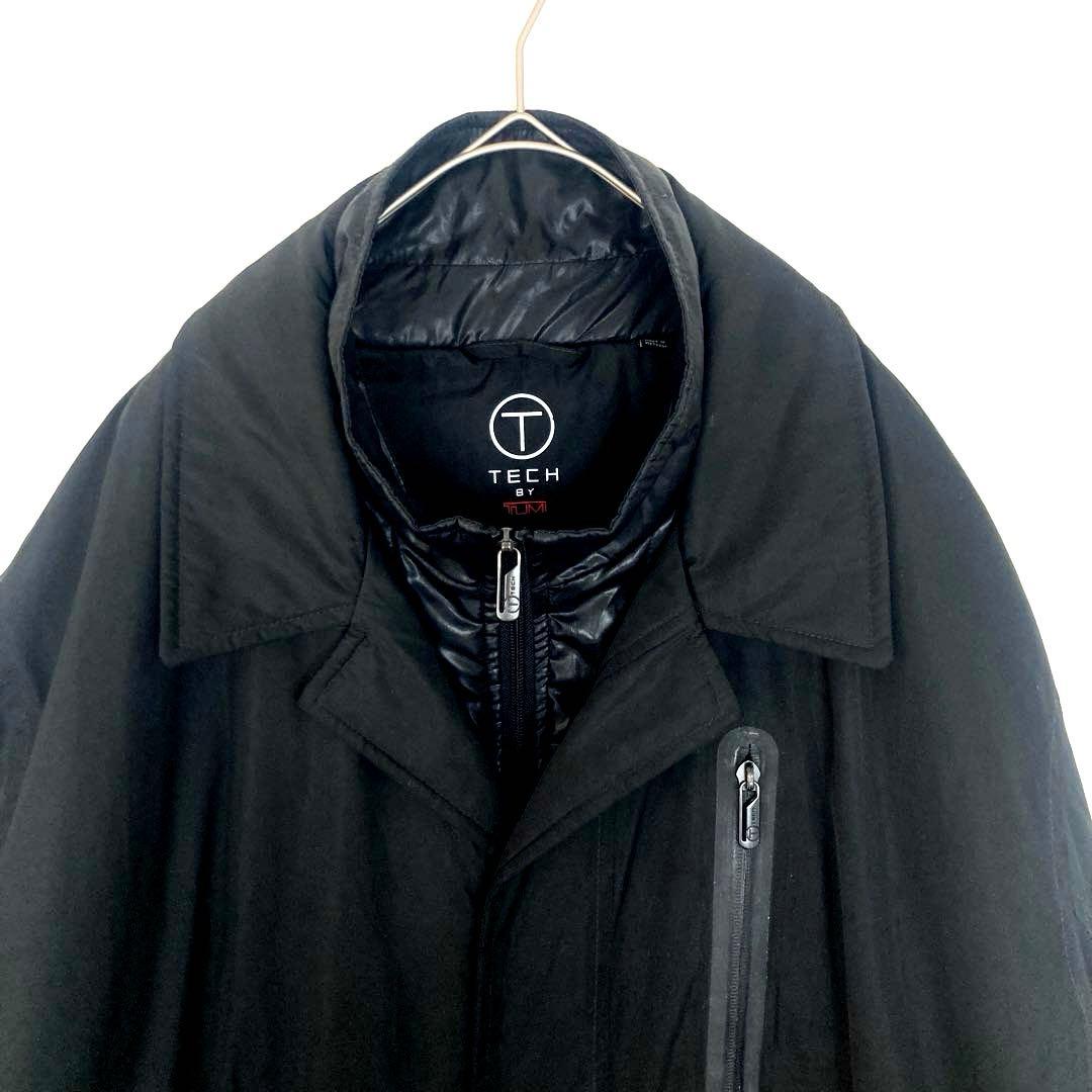 値下中！機能的✨TUMI TECH ブラック ナイロンジャケット　XL