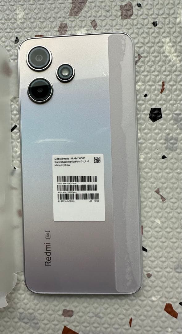 Redmi 12 5G 本体 未使用