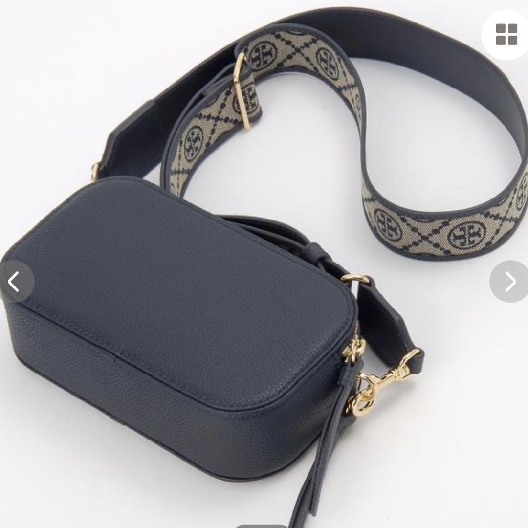 TORY BURCH ショルダーバッグ モノグラムMILLER ネイビー