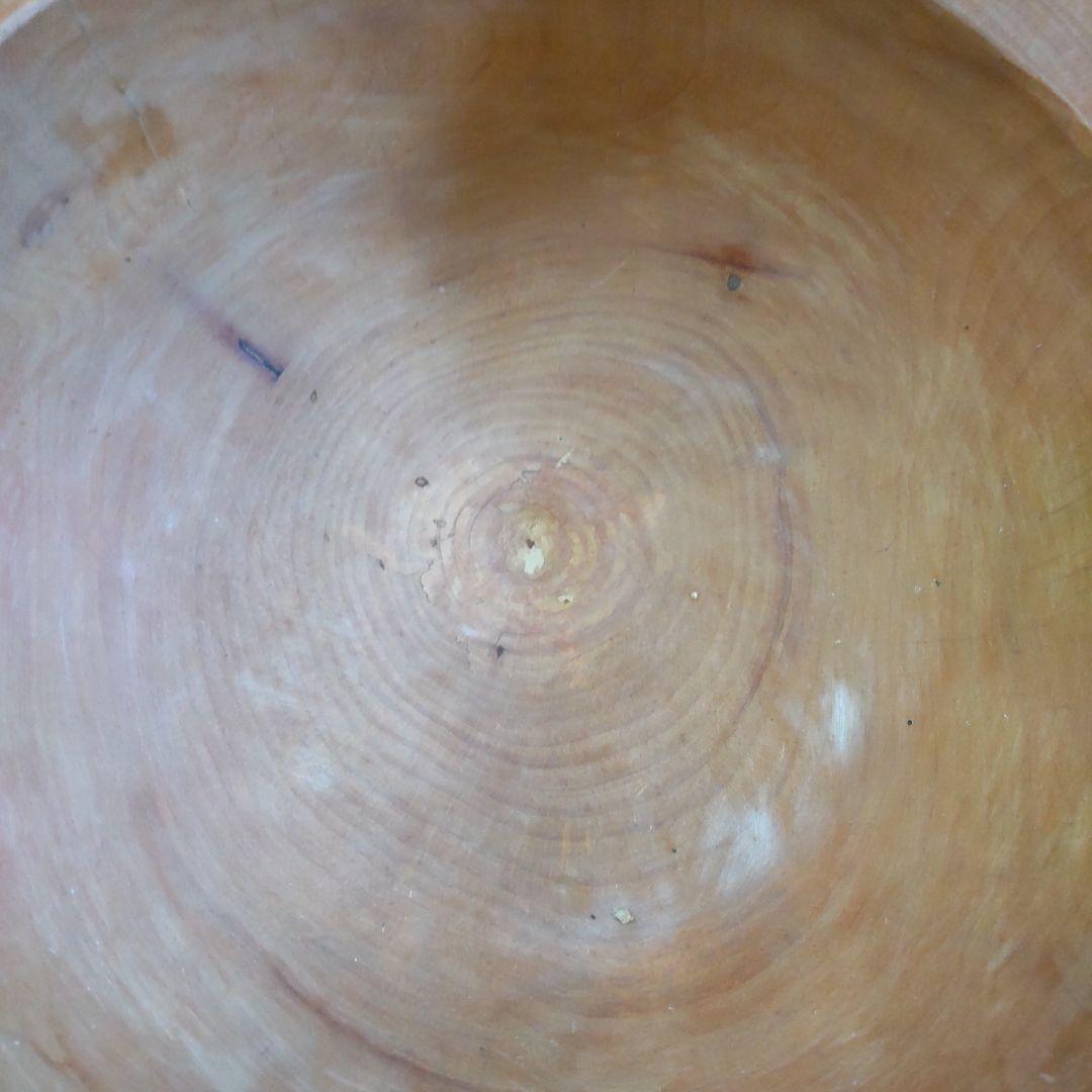 あらぽん　ミニうす　臼と杵　原木くり抜きタイプ