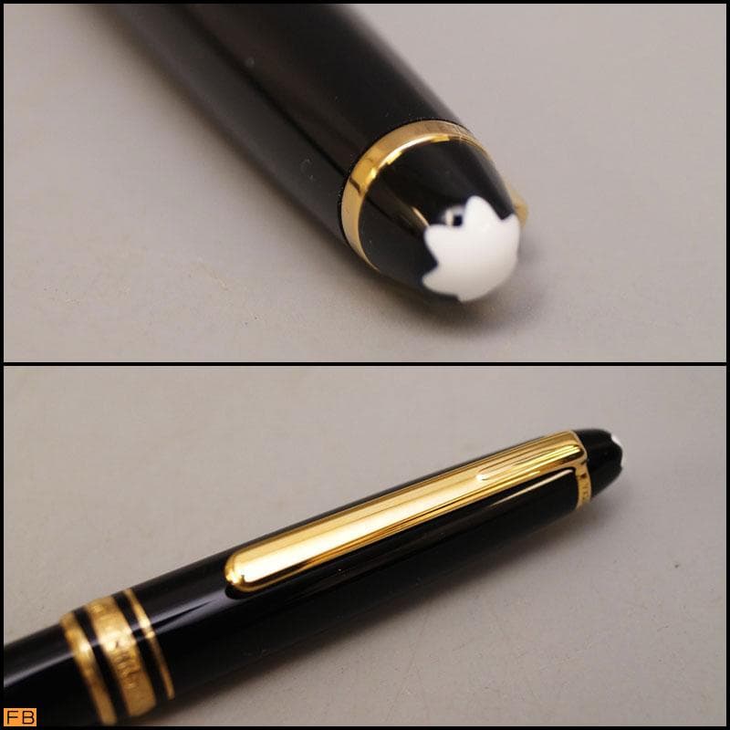 未使用 モンブラン 万年筆 ペン先14K マイスターシュテュック ケース付 箱付