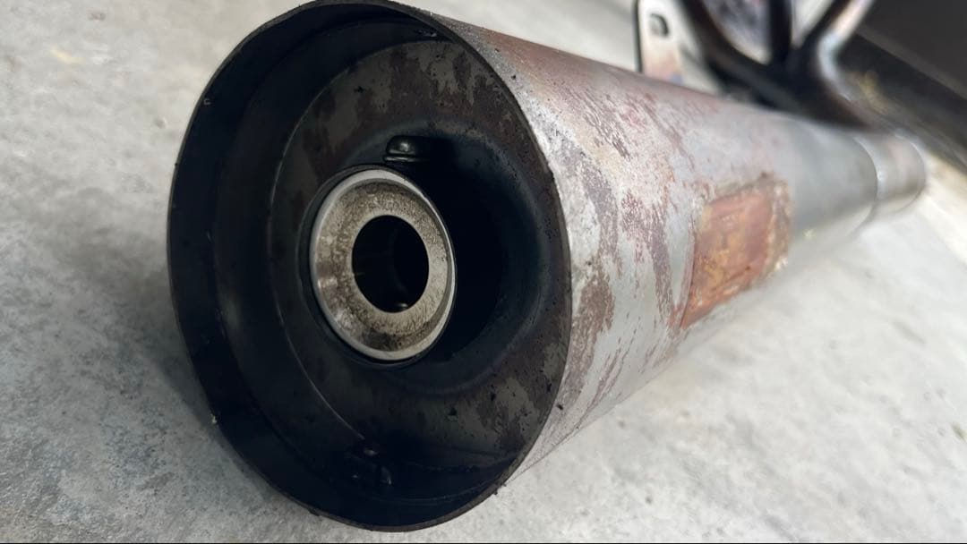 パ*チ様 GT380　イチパチ管　手曲げ メガホン マフラー