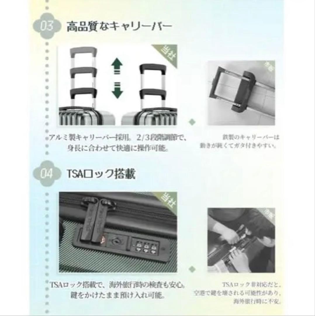 New Trip ミッドナイトグリーン スーツケース S