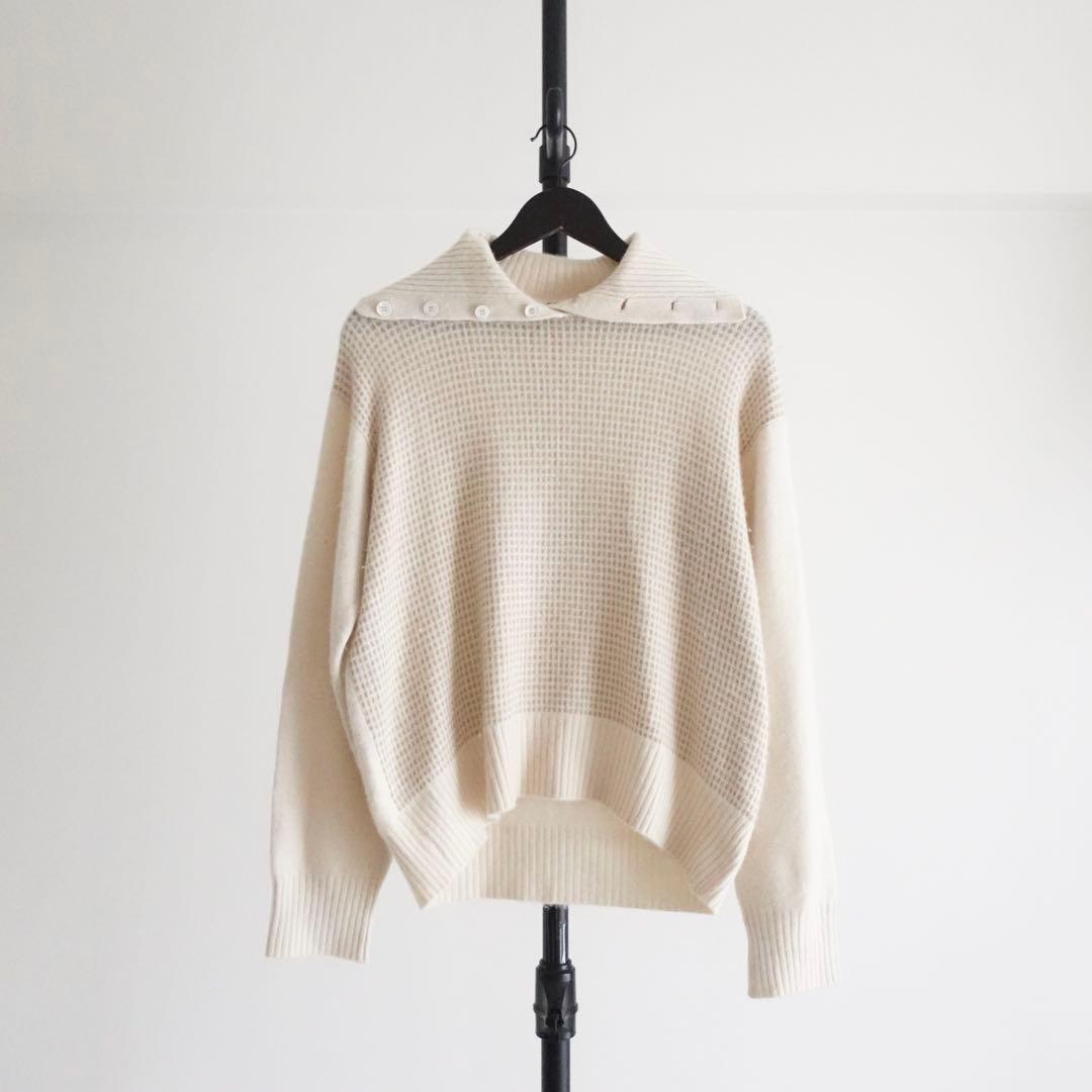 【イタリア製】1960s 70s Avon ピュアカシミア　ハイネックニット